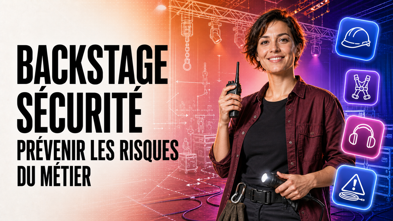 Backstage Sécurité : prévenir les risques du métier